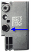 Check for glue residue blocking the ink supply hole to resolve cartridge installation issues.